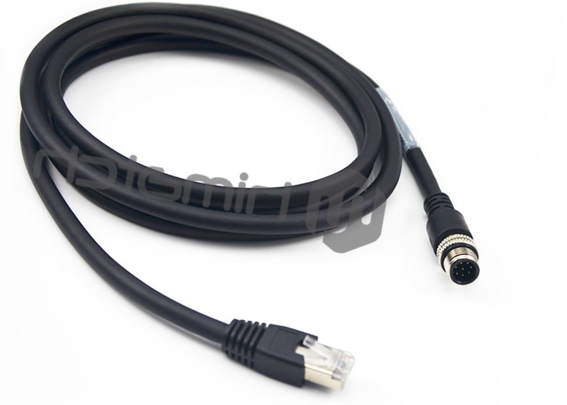 Anti Interference Industrial Ethernet Cable / Gigabit Ethernet Cable 15m Length