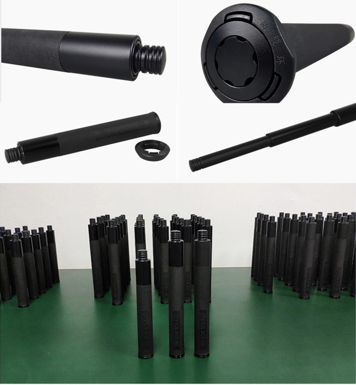 Anti - Corrosion Cold Steel Truncheon , High Strike Telescopic Truncheon