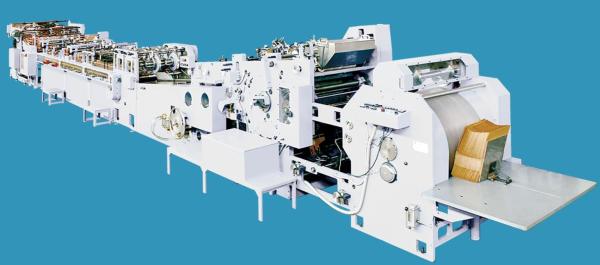 40pcs/Min 450GSM Square Bottom Paper Bag Making Machine
