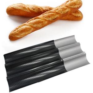 Quality RK Bakeware China Foodservice NSF Nonstick French Baguette Baking Tray wholesale