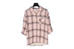 100% Polyester Long Sleeve Womens Casual Tops S M L XL