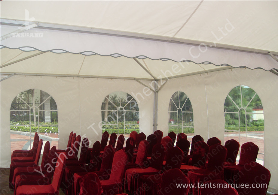 Custom UV Resistant High Peak Tents 5x5 Canopy Tent , Wind 0.3kN/M2