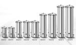 62 KG Weight Flow Aluminum Cartridge Filter Housing for Liquid Filtration