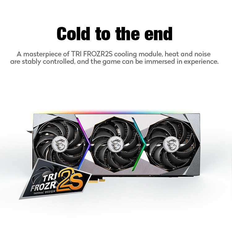 Discrete Computer Graphics Card Super Dragon GeForce RTX 3080 SUPRIM X 12G LHR