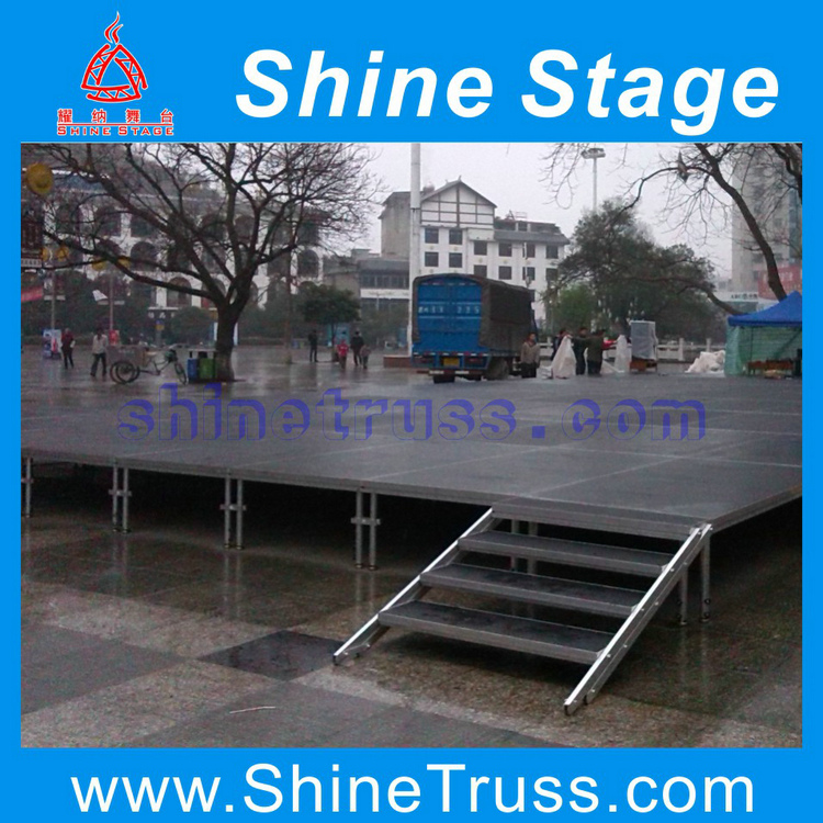Performance Simple Aluminum Adjustable Concert Stage