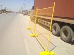 Industrial Removable Yard Fence Temp Fence Panels 2100mm X 2400mm Standard