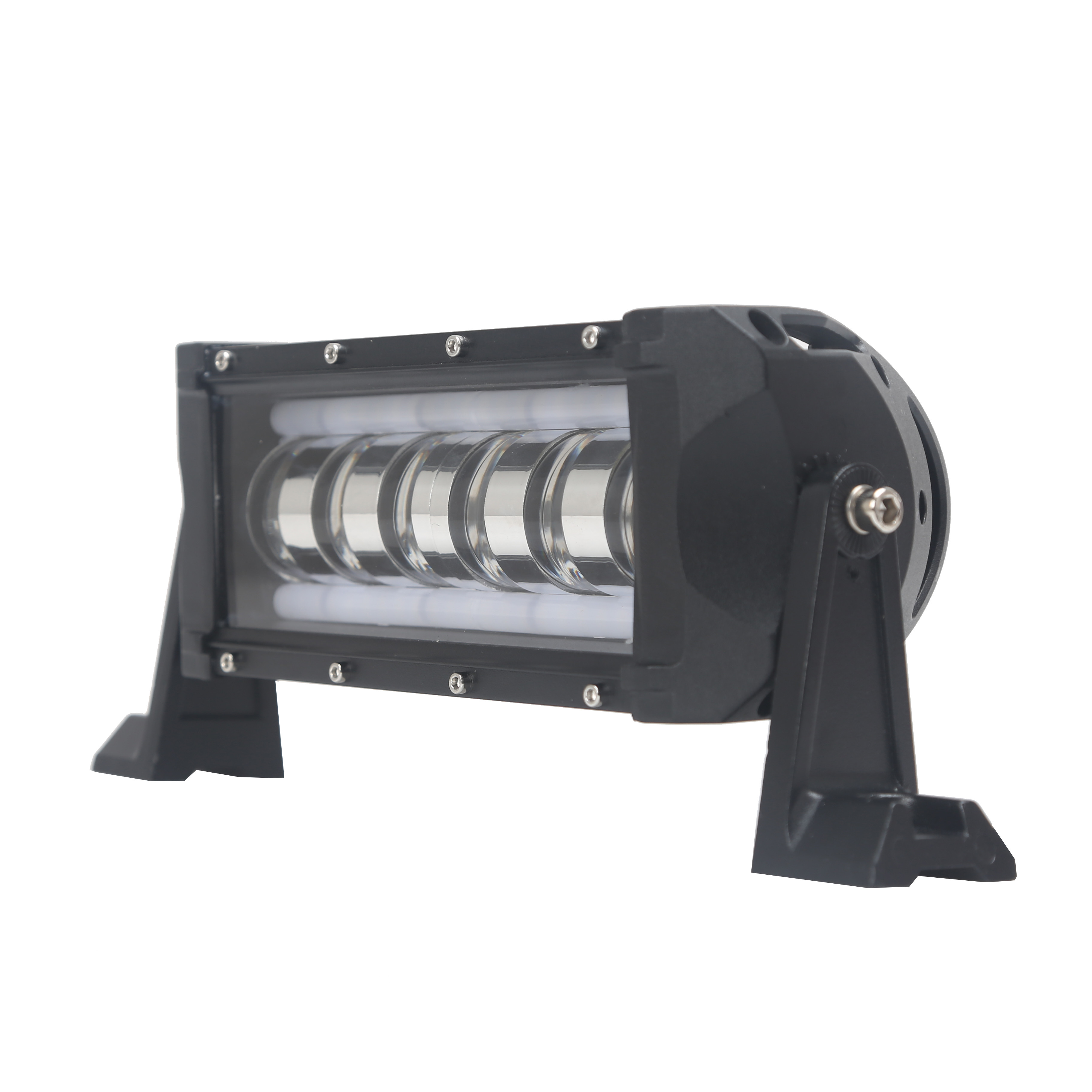 K Style 30W 6pcs 5W CREE LED LIGHT BAR 6000K 10-30V With Color Halo rings White,Blue,Red,Green,amber,Spot Beam