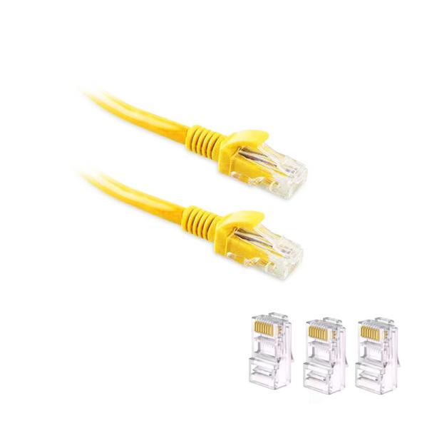 Cheap 100Mbps Pure  Copper HDPE Cat5e UTP LAN Cable Computer Connect Patch Cord for sale