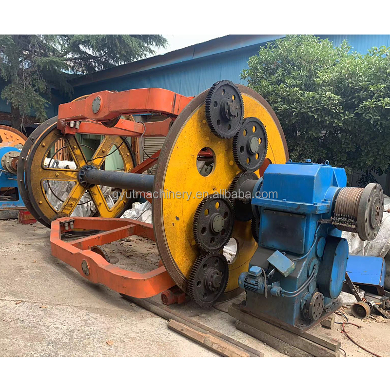 Low Voltage Cradle Type Laying Up Machine for Second Hand Long Distance Cable Twisting