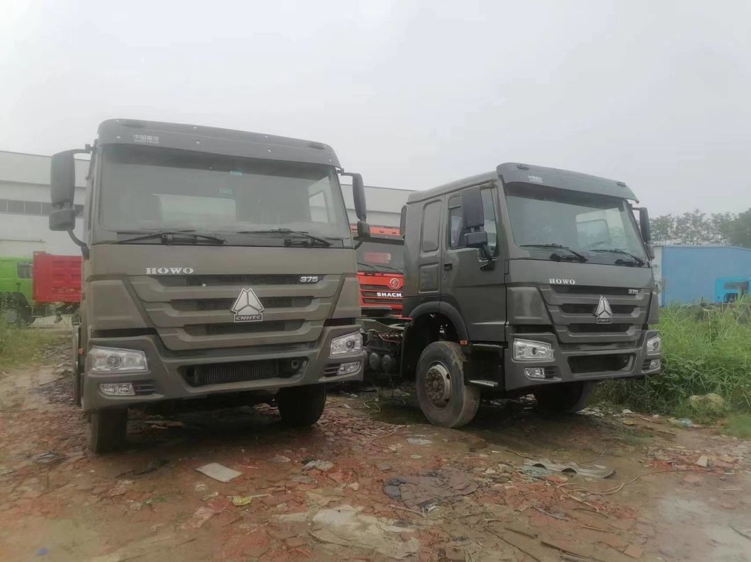 Different Colors Sinotruk HOWO 6*4 Tractor Truck Good Condition