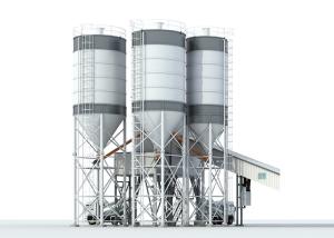 Quality Twin Shaft Ready Mix Concrete Mixing Plant wholesale