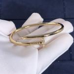 New Fashion Jewelry Bracelet Pure 18k Gold Cartie Juste Un Clou Bracelet With