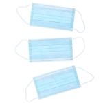 Disposable Filter Soft Mouth Cover , Anti Virus 3 Ply Protection Face Mask