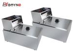 Commercial Kitchen Snack Food Fryer Single Oil Tank 8L Fryer