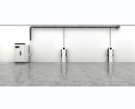 Car Painting Garage Dust Collection System 7.5KW CE Certified