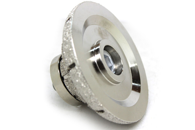 Granite Stone Stone Router Bits 5/8-11 Thread Demi Bullnose 75mm No 2 Grit