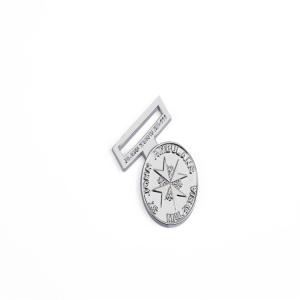 Quality Die Casting Brass Lapel Pin Badges Plating Cap Sheriff Military Security Logo wholesale