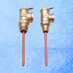 China Solar Water Heater Accessories Temperature / Pressure Relief Valve Different Pressure on sale