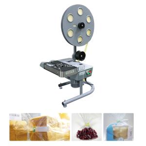 Quality Semiautomatic Bag Closing Machine Dried Fruit Bread Plastic Packaging Bag Machine wholesale