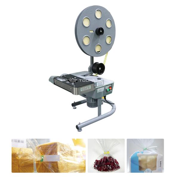 Semiautomatic Bag Closing Machine Dried Fruit Bread Plastic Packaging Bag