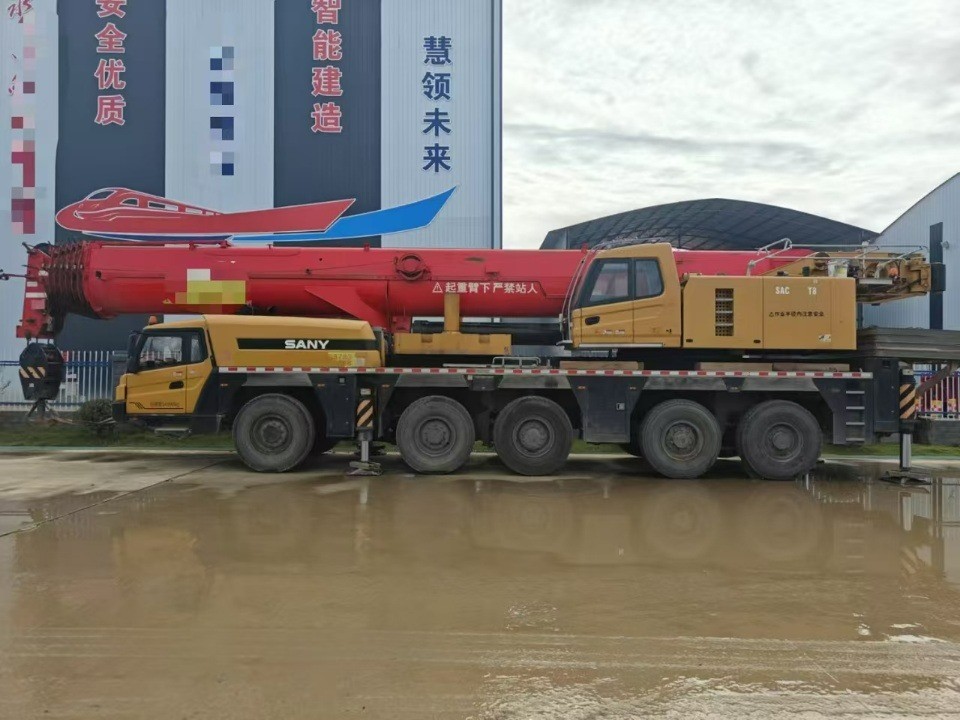 2022 Model SAC1600T8 All Terrain Mobile Crane 160ton Used Truck Mounted Crane