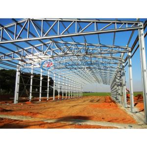 Quality Lightweight Durable Steel Building , Steel Frame Warehouse Construction wholesale