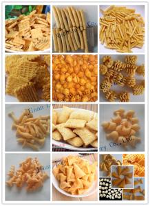 Quality Fully automatic double screw extruder crispy rice machine wholesale
