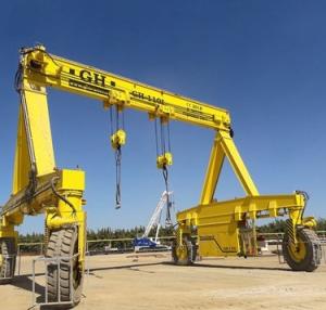 Quality Mobile Tyre Hoist A Frame Portable Gantry Crane 0 - 50t wholesale