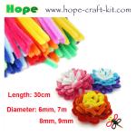 Spotted chenille stems Speckled pipe cleaners for children creative DIY craft