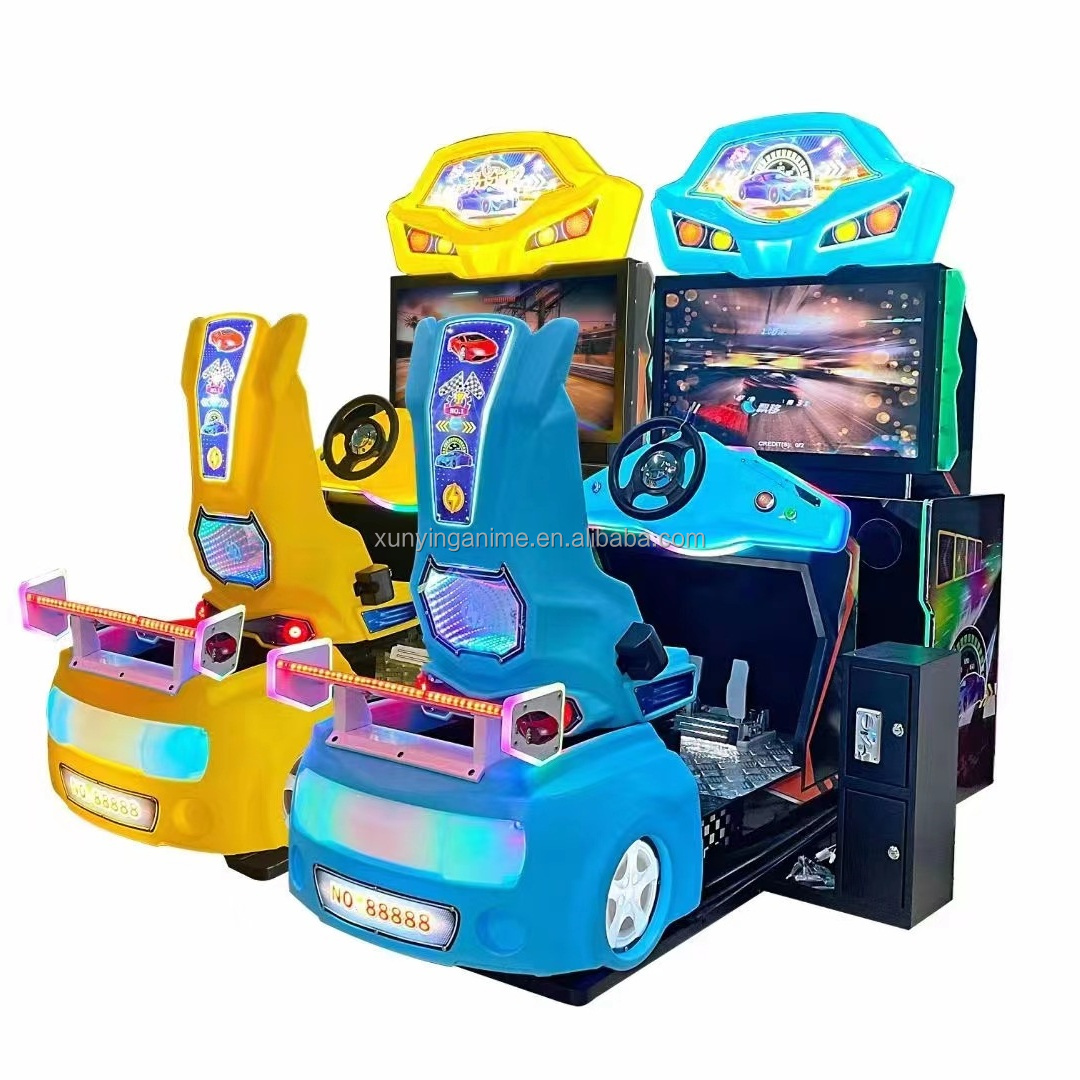 Car Ride Racing Arcade Machine Simulator GP Motor 42'' LCD screen