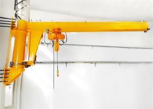 Quality Easy Operated Fixed 100kg Wall Mounted Jib Crane With Electric Chain Hoist wholesale