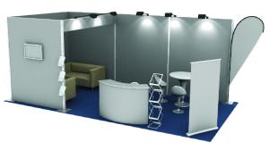 Quality Popular portable outdoor tension fabric trade show booth/exhibition booth display for sale wholesale