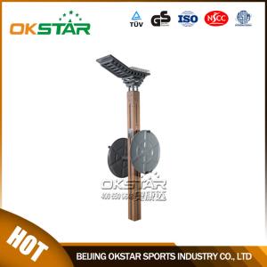 Quality wooden street lamp amusement park fitness equipment wholesale