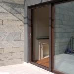 Modern Single / Double Glazing Mesh Sliding Retractable Door