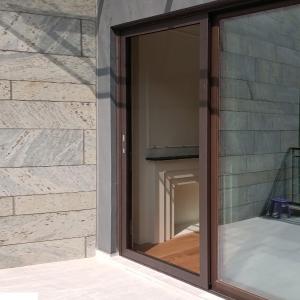 Quality Modern Single / Double Glazing Mesh Sliding Retractable Door wholesale