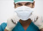 Disposable Non Woven Face MasK Medical Blue Surgical Gown Water Repellent