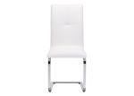 Sturdy Brushed 43cm 94cm 10KGS Stainless Steel Frame Chairs