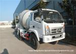Huyndai Nanjun Industrial Concrete Mixer Truck 6cbm 6120 X 2200 X 2600mm
