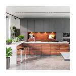 Waterproof Gray YALIG Glass Panels Handles for Kitchen Cabinet Replacement