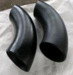 ASME B16.9 90 Degree Elbow Pipe Fitting Seamless Black Painting