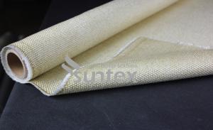Quality Vermiculite Coated Fiberglass Fabric For Flexible Compansator wholesale