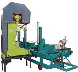 Quality Vertical band sawmill with CNC carriage automatic wood cutting machine wholesale