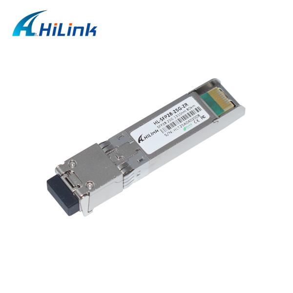 25G ZR SFP 80KM LC 25G Ethernet SFP Transceiver DOM 1310nm Fiber Optic