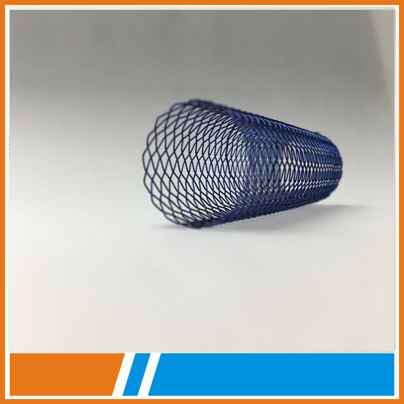 Disposable metallic covered trachea bronchus stent with Nitinol wire
