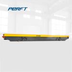 Yellow Color Electric 10t Industrial Transfer Cart Heavy Load Battery Powered