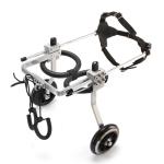 OEM ODM Stainless Steel Adjustable Pet Dog Wheelchair For Handicapped Hind Legs