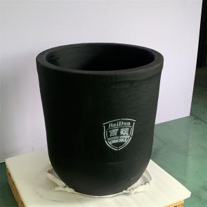 Quality 150Kg Round Crucible For Melting Copper Heat Conductivity Up To 1650℃ Resistance wholesale