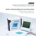 RoHS Wifi Fan Coil Thermostat Fireproof WiFi Smart Thermostat