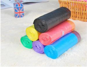 Quality Drawstring Waterproof Strong Trash Bags Logo Printing LDPE Material wholesale