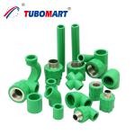 Customized PPR Pipe Connection Fittings Plastic Pipe Connectors ISO9001 ISO14001